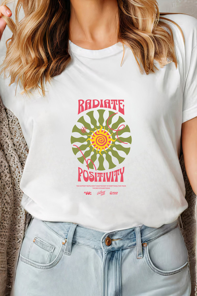 Sarah's Boutique Women's T-shirt – 100% cotton – Radiate Sun