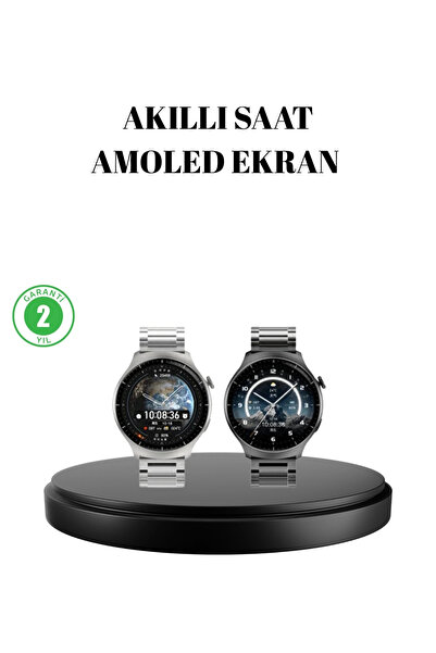 ARMÜZ Kablosuz Şarjlı Bluetooth Görüşmeli Akıllı Saat – Android & İos Uyumlu