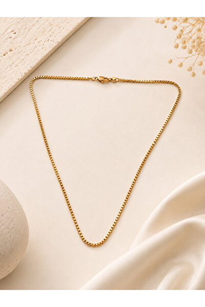 Archhazel Jewelery Archhazel Jewelry Gold Color Steel Chain Necklace