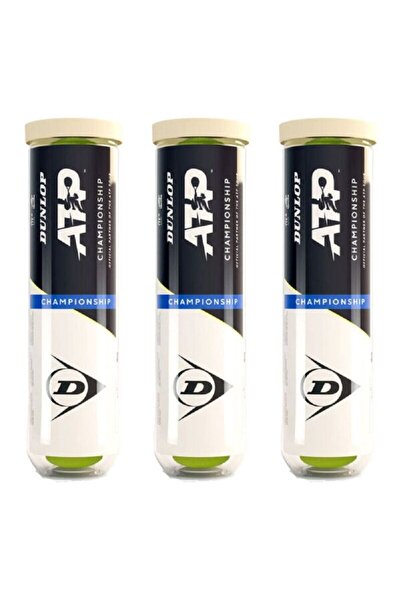 DUNLOP ATP Championship 4'lü 3 Kutu Tenis Topu