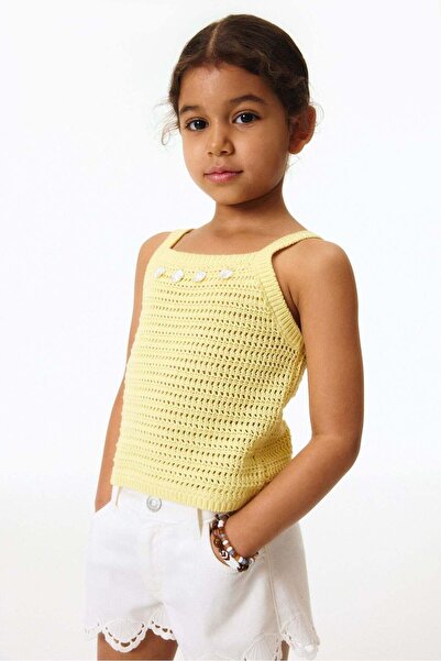H&M Embellished strappy top