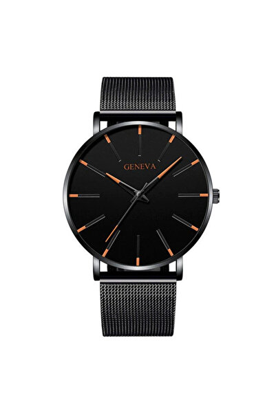 Geneva Ceas barbatesc orange Origin