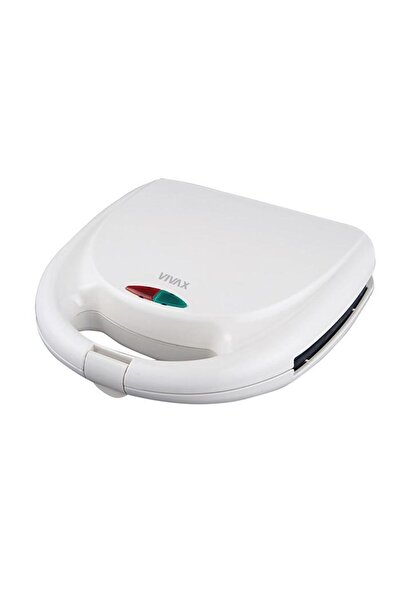 VIVAX Aparat de făcut sandvișuri TS-7503WH, 750 W, Plăci antiaderente, Termos...