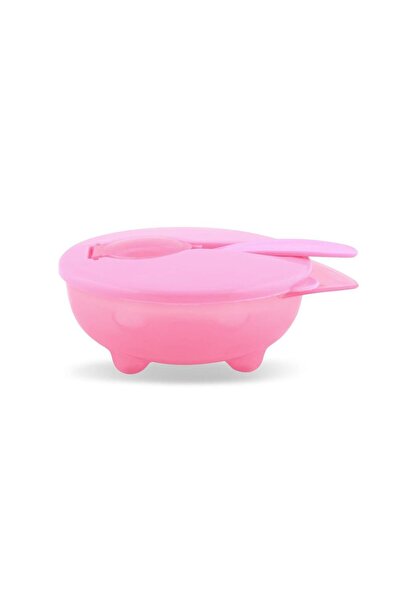 LORELLİ Set de boluri cu capac etanș și lingură, 5x12 cm, Fără BPA, Roz