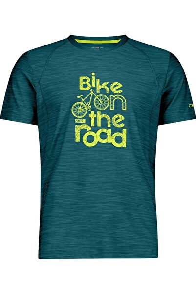 CMP Tricou bărbați 39T6547 SS 2025-Verde închis-50