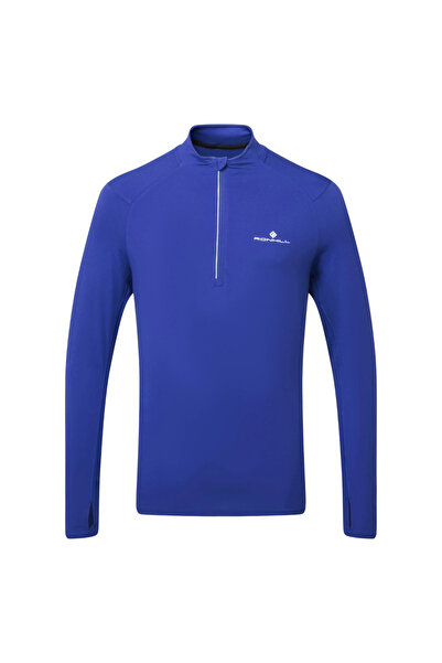 Ronhill Geacă de alergare bărbați Core Thermal 1/2 Zip FW 2025-Albastru-M