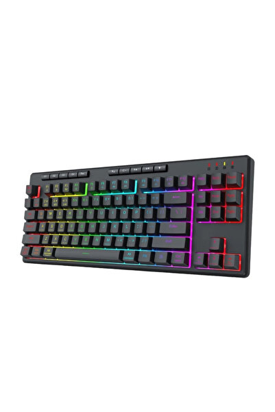REDRAGON Shiva TKL Pro Gaming Keyboard, RGB Backlight, Black