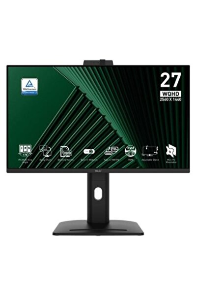MSI Monitor LED IPS PRO MP275QPDG de 27 de inci, WQHD, HDMI, DisplayPort, Dif...