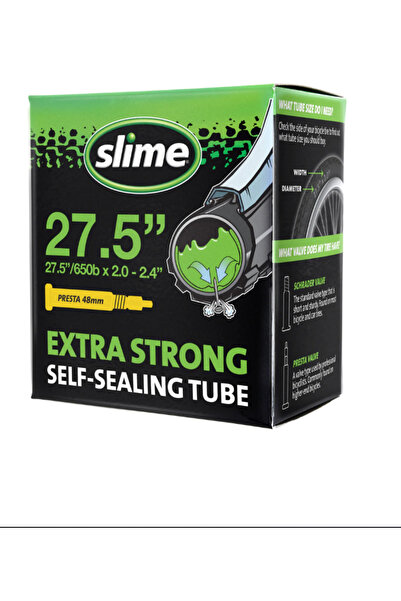 Slime Camera bicicleta antipana 27.5x2.0-2.4 valva presta