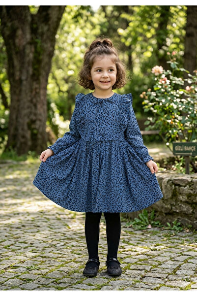 ÇİDO KİDS Patterned Cotton Dress