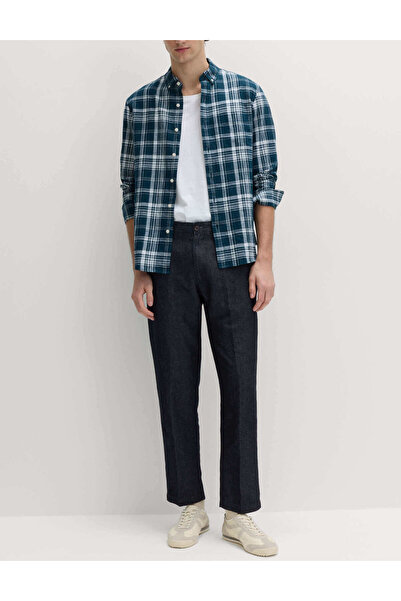 Marks & Spencer Regular Fit Keten Karışımlı Chino