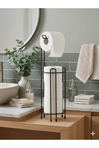 EMFA HOME Luxury Spare Toilet |   Gold&Black&White 56X15