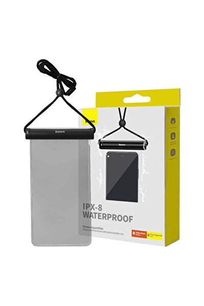Baseus Husă impermeabilă pentru smartphone AquaGlide, neagră