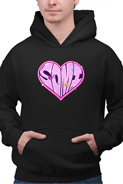 OEM Мъжки суичър с качулка Джон Соми Love Kpop Мърч