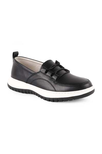 Libero 5908 Genuine Leather Casual Women's Shoes-Black