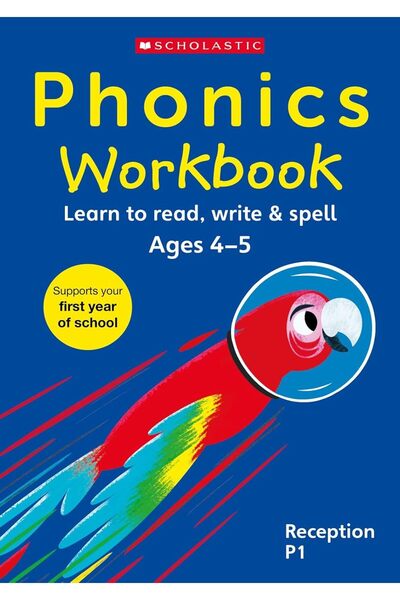 Scholastic Phonics Workbook Ages 4-5
