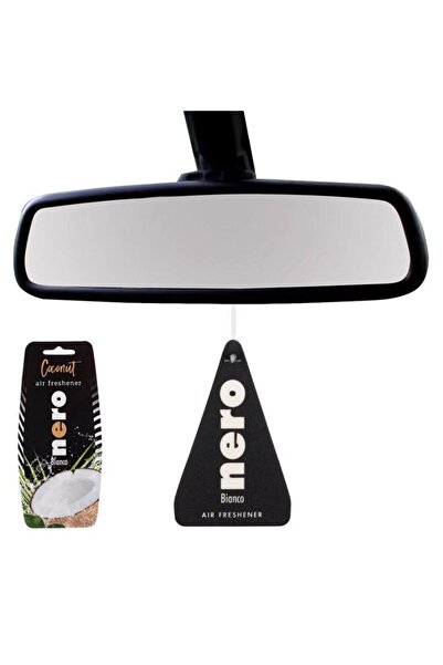 CATIANO Odorizant Auto Negru cu Aroma de Nuca de Cocos