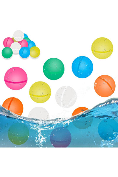 OEM Set 12 Baloane de Apa Reutilizabile, Umplere Rapida, Silicon Moale, Jucar...