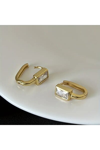 Choice1 as pictures E3385 Huitan Fashion Contracted Rectangular Cubic Zirconi...