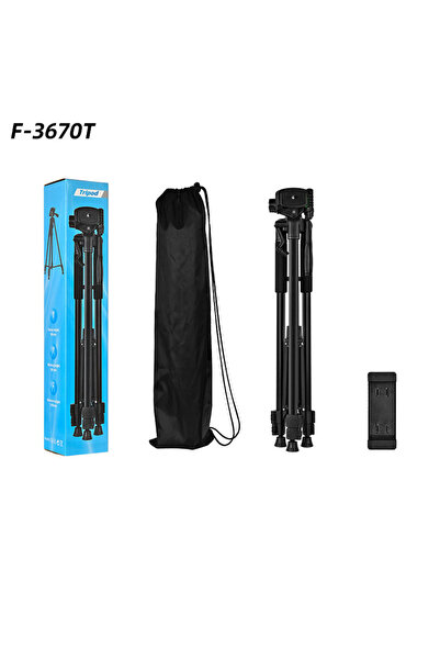 PopZa F-3670T Tripod – Reliable Support for Photography & Video Recording