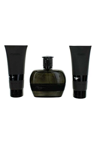 Ford Mustang Black EDT Fragrance Coffret 3pcs Set for Men 100ml