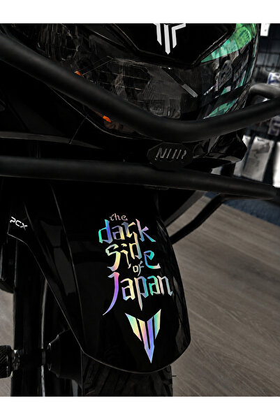 Mavera Stickers The Dark Side of Japan Mt Sticker Label 9X18 cm for Car-Helme...