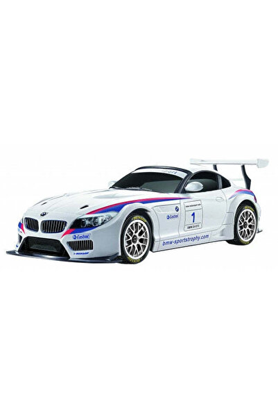 CARTUNING Mașinuță cu telecomandă BMW Z4 GT3 albă 1:24, 18 cm