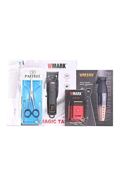 pasteel Wmark and Original 5 in 1 Professional All in One Hair Cut Kit Barber...