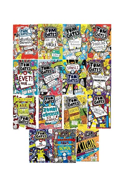 Tudem Yayınları TOM GATES 15 KİTAP FULL SET ZUA KİTAP