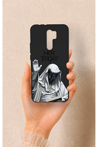 Vip Case Redmi 9 Uyumlu Not Today Desenli Silikon Kılıf