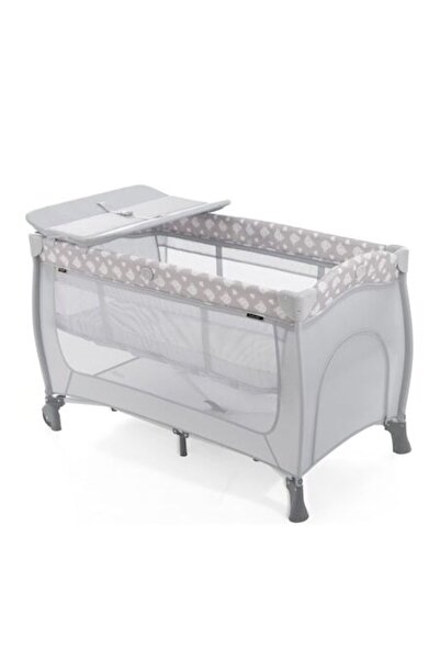 HAUCK Pat pliabil Sleep'n Play Center Teddy Grey, 125 x 68.5 x 82 cm