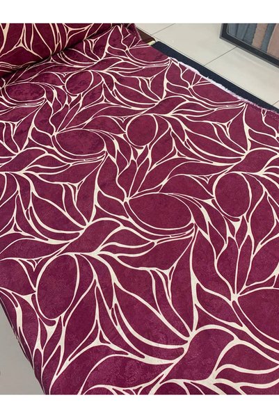 Evimmis Luxury Natural Flocked Jacquard Fabric Dress Skirt Tunic Width: 150 cm