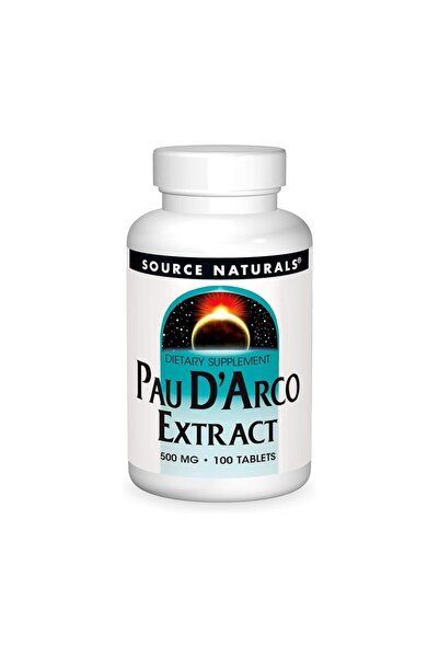 source naturals مستخلص باو داركو، 100 قرص