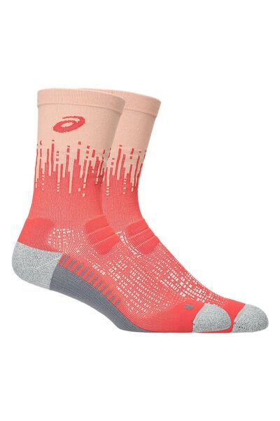 Asics Чорапи за бягане RUN CREW SS 2025-Корал/Сив-47-49