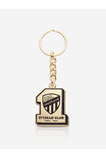 Ittihad سلسلة مفاتيح بشعار الاتحاد - ذهبية