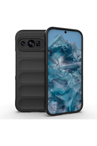 Techsuit Μαγική Πίσω Θήκη Σιλικόνης Μαύρη (OnePlus 9 Pro)