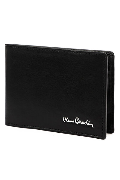 Pierre Cardin Portofel bărbătesc din piele, pliabil, cu RFID