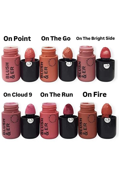 MAYDREAM 2X1Liquid Blush and Highlighter Set 6 Colors