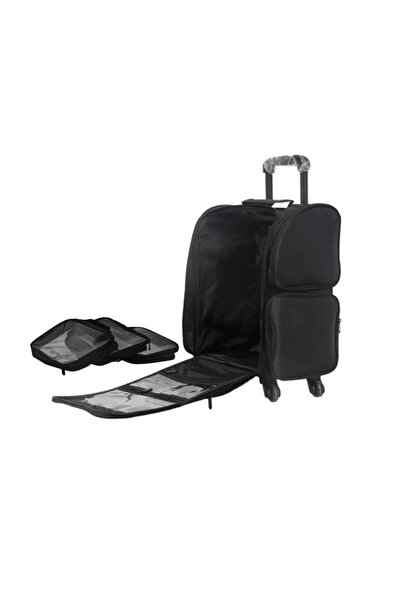 pasteel Practical Pastel Rolling Makeup Case for Organizing Cosmetics and Eas...