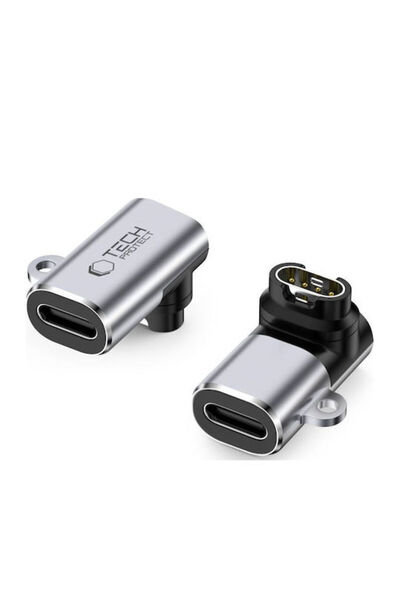 Tech-Protect Αντάπτορας Ultraboost Type-C για Ρολόι Garmin Γκρι