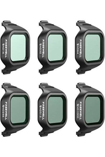Freewell Σετ φίλτρων φακού ND32 / ND1000 / ND για DJI Mini 5 Pro 6 τεμάχια Κω...