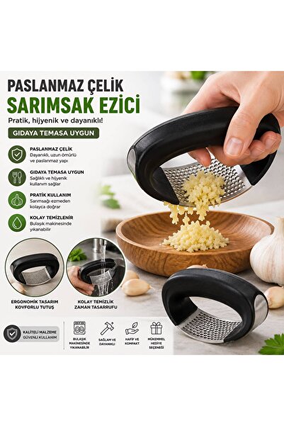 SARIMSAK EZİCİ ÇELİK GIDAYA TEMASA UYGUN