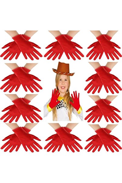 Mestore Red Color Lycra 23 April 29 October 19 May Performance Marching Glove...