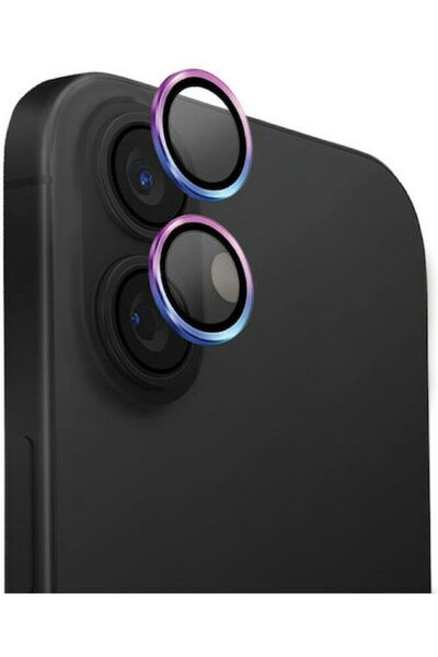 uniq Γυαλί φακού κάμερας μαύρο για IPHONE 16, IPHONE 16 PLUS