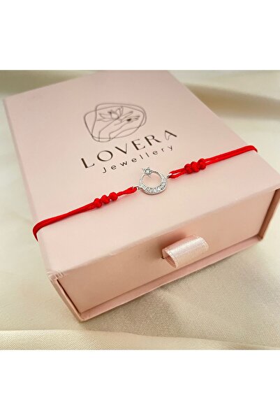 Lovera Jewellery 925 Ayar Gümüş Sertifikalı Ay Yıldız Şans ve Sevgili Bilekli...