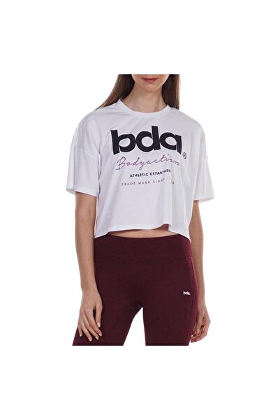Body Action Bodyaction Γυναικείο Κοντομάνικο Κροπ Τοπ S