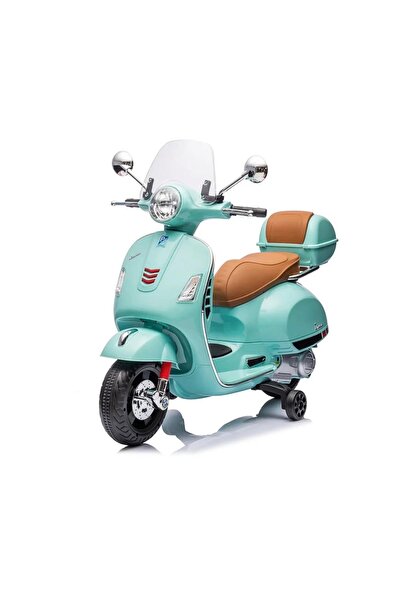 oyuncak sepetim LİSANSLİ VESPA GTS 12 VOLT AKÜLÜ ÇOCUK MOTORU 3-7 Yaş