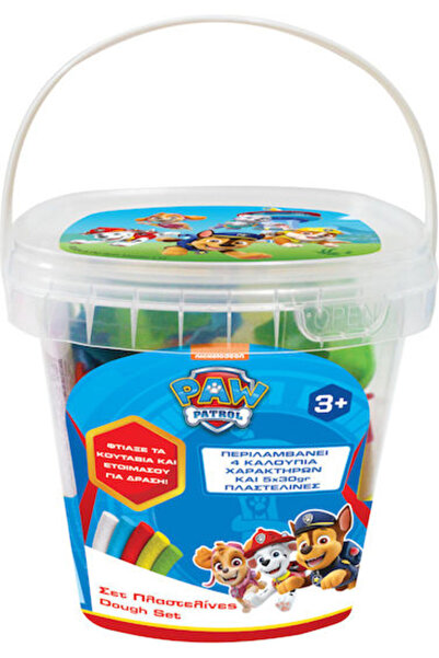 John Πλαστελίνη Paw Patrol Παιχνίδι για 3+ ετών 5 τεμάχια