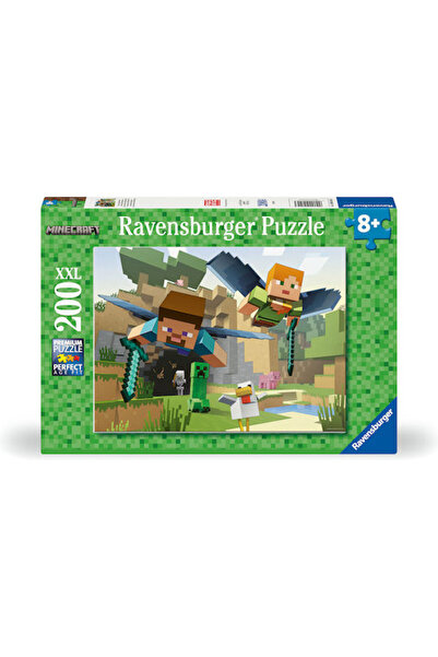 RAVENSBURGER Παιδικό Παζλ Minecraft 200 τεμάχια