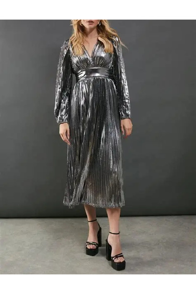 Evendi Rochie medie, Gri